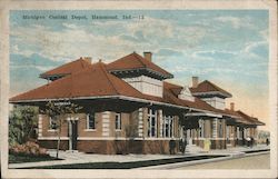 Michigan Central Depot Postcard