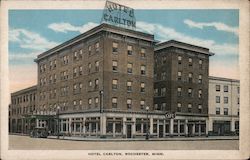 Hotel Carlton Rochester Minnesota Postcard