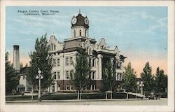 Fergus County Court House Postcard