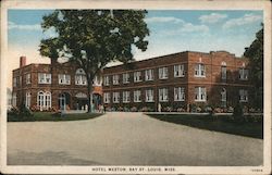 Hotel Weston Bay Saint Louis, MS Postcard Postcard Postcard