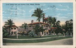 Coral Gables Golf and Country Club Postcard