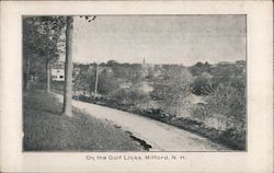 On the Golf Links Postcard