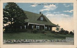 Country Club Postcard