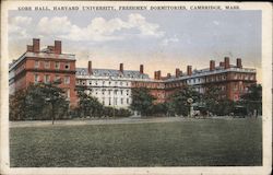 Gore Hall, Harvard University, Freshmen Dormitories Postcard