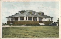 Golf Club House Postcard