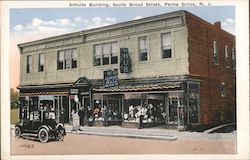 Schultz Building, South Broad Street Penns Grove, NJ Postcard Postcard Postcard