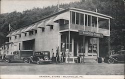 General Store Milanville, PA Postcard Postcard Postcard