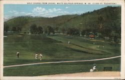 Golf Course from Casino Postcard