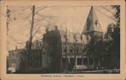 Roxbury Schoo, Cheshire, Conn. Connecticut Postcard Postcard 