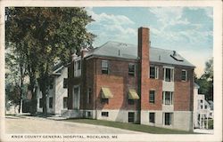 Knox County General Hospital Postcard