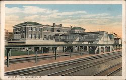 Union Station Burlington, VT Postcard Postcard Postcard