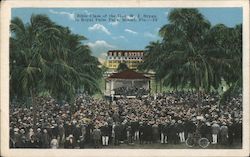 Bible Class of the Honorable W.J. Bryan, Royal Palm Park Postcard