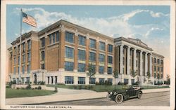 Allentown High School Postcard