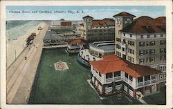 Chelsea Hotel and Gardens Atlantic City, NJ Postcard Postcard Postcard