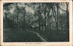 Log Cabin Postcard