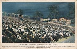 Municipal Theatre, Forest Park Postcard