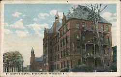 St. Joseph's Hospital Broad Street Postcard