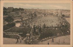 New Heated Bathing Pool, Sunnyside Beach Postcard