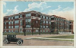 Hamilton High School Ohio Postcard Postcard Postcard