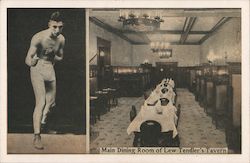 Boxer Lew Tendler's Tavern - Broad at Locust Street Postcard