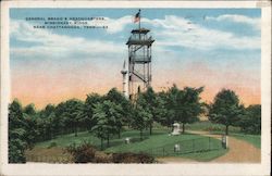 General Bragg's Headquarters Postcard