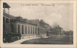 U.S. Soldiers Barracks Fort Thomas, KY Postcard Postcard Postcard