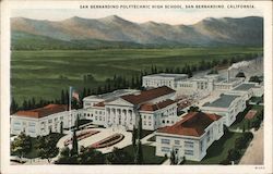 San Bernardino Polytechnic High School Postcard