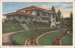 The Joyce Residence Beverly Hills, CA Postcard Postcard Postcard