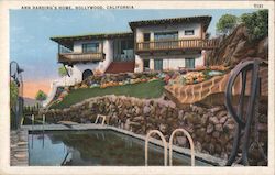 Ann Harding's Home Postcard
