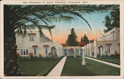 Residence of Helen Chadwick Hollywood, CA Postcard Postcard Postcard
