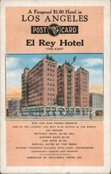 El Rey Hotel Postcard