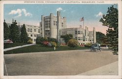 Stevens Union, University of California Postcard