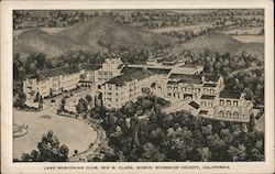 Lake Norconian Club, Riverside County Postcard