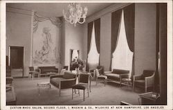 Custom-Made Salon, Second Floor, I. Magnin & Co., Wilshire at New Hampshire Postcard