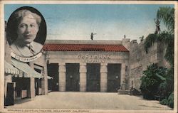 Sid Grauman's Egyptian Theatre Postcard