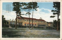 Del Monte Lodge Postcard