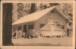 San Francisco Recreation Camp Postcard