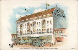 Franciscan Hotel and Coffee Shop Postcard