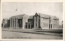 John L. Shearer School Postcard