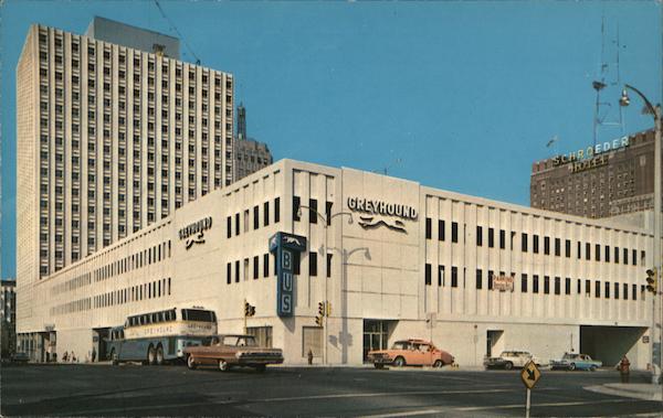 Greyhound Bus Depot Milwaukee Wisconsin