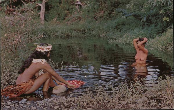 A Scene One Can Discover Alongside Tahitian Rivers