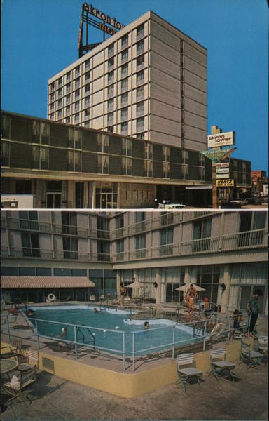 Akron Tower Motor Inn Ohio