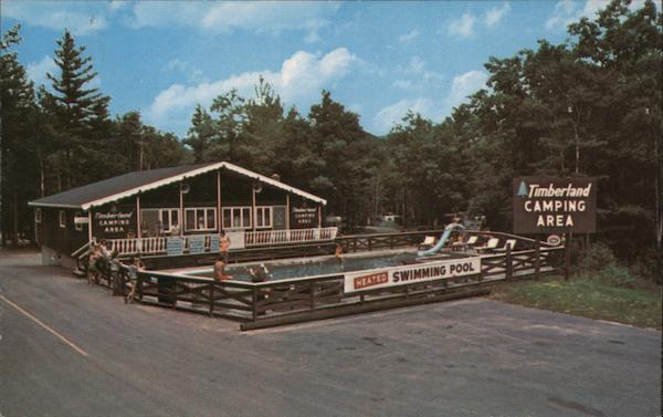 Timberland Camping Area Shelburne New Hampshire Norman R. Richards