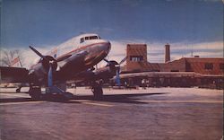 Municipal Airport Postcard