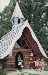 Santa's Village Chapel Chicago, IL Postcard Postcard Postcard