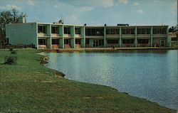 Zion Memorial Library and Recreation Building Illinois Postcard Postcard Postcard