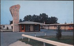 Sunset Arms Motel Postcard