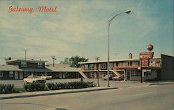Gateway Motel Oak Lawn, IL Postcard Postcard Postcard