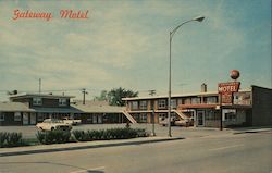 Gateway Motel Postcard