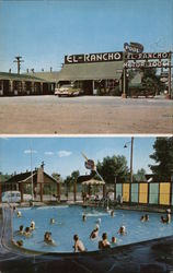 El Rancho Motor Lodge Rock Springs, WY Postcard Postcard Postcard